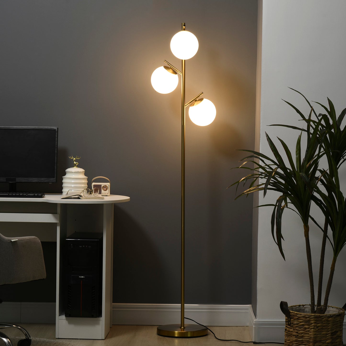 Stehlampe