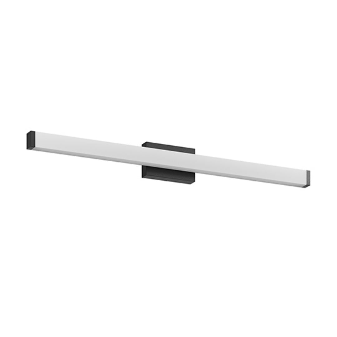 Black Modern Bathroom Light Fixtures Over Mirror 41 Inch LED Vanity Lights Bar For Bath