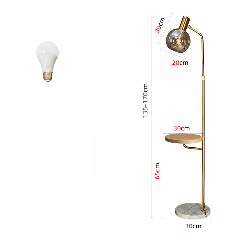 Nordisches Luxus-Sofa-Seiten-Bodenleuchte Kreativ Persönlich