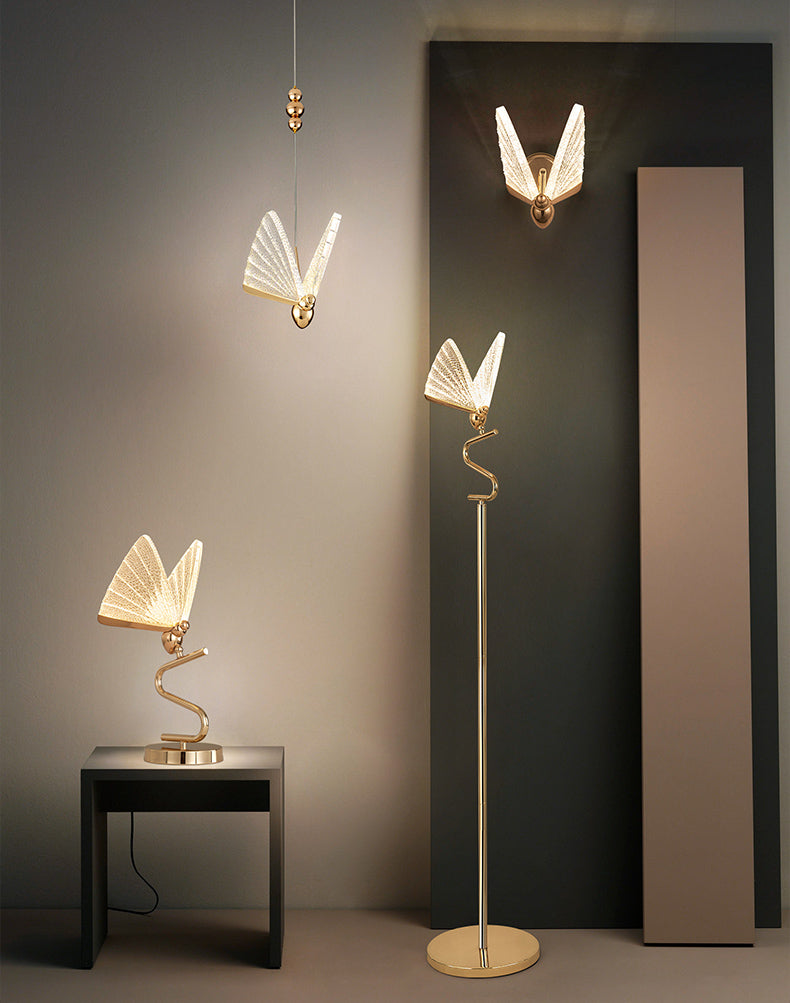 Moderne Minimalistische Stehlampe Wandlampe