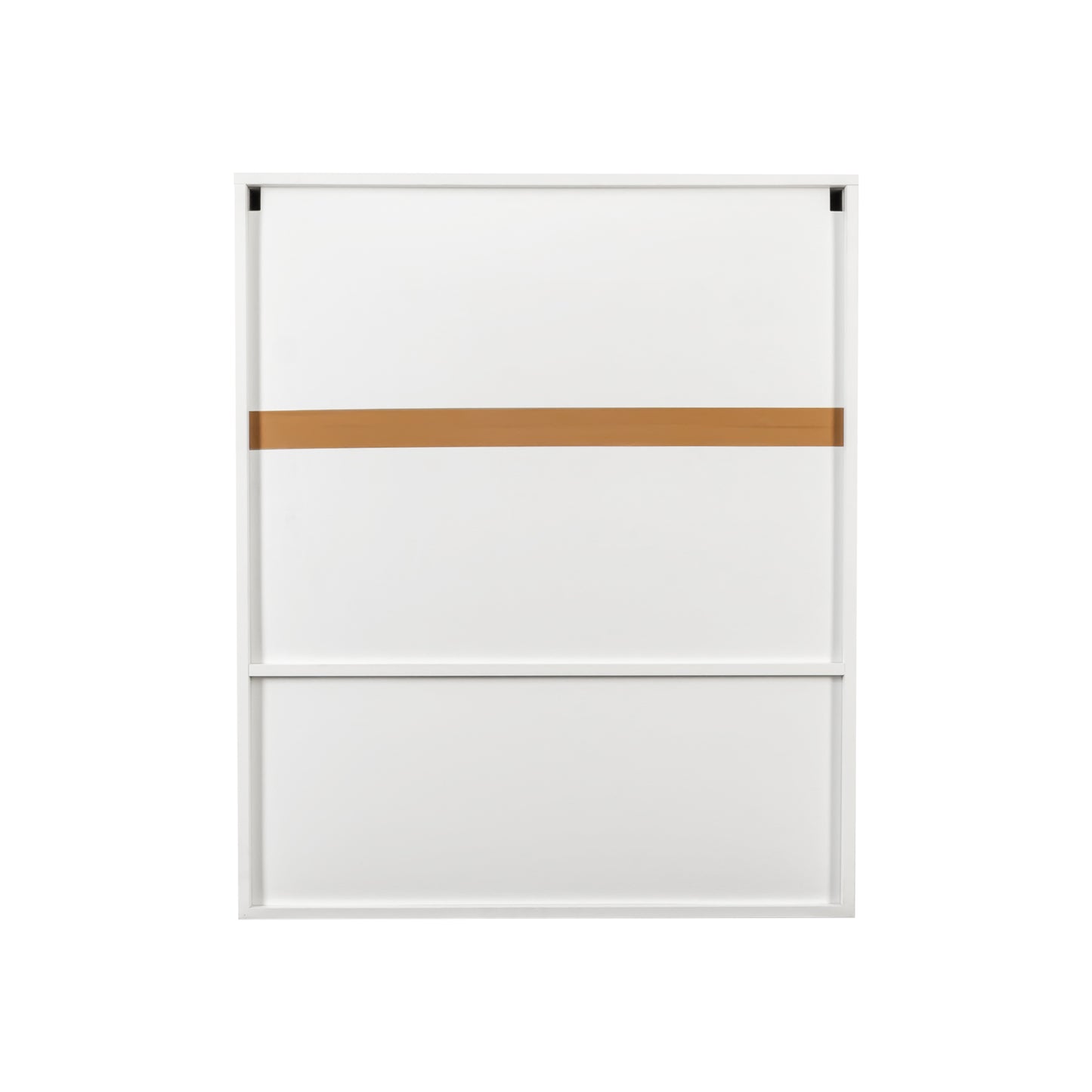 Badezimmerspiegelschrank - Zweitüriger Wand-Schrank Badezimmer-Waschbecken-Spiegelschrank mit Fach für Gesichtstücher und multifunktionalem Stauraumbereich