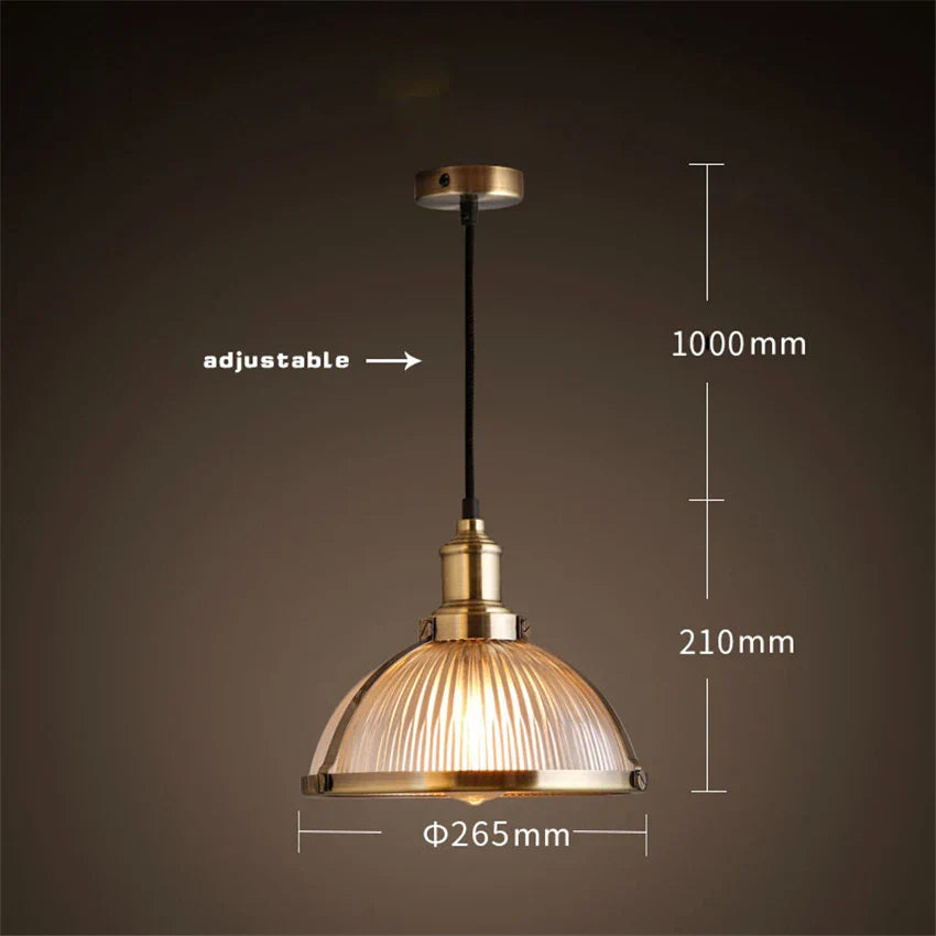 Decorbites™ Glasanhängerleuchten | Vintage amerikanischer Stil für Wohnzimmer, Bar, Restaurant