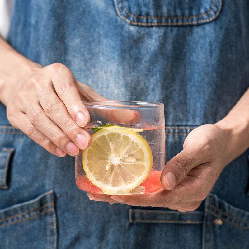 Decorbites™ Glas-Getränkegeschirr-Set - Haltbarer Kaffeebecher, Tee, Saft, Cocktail, Whiskyglas