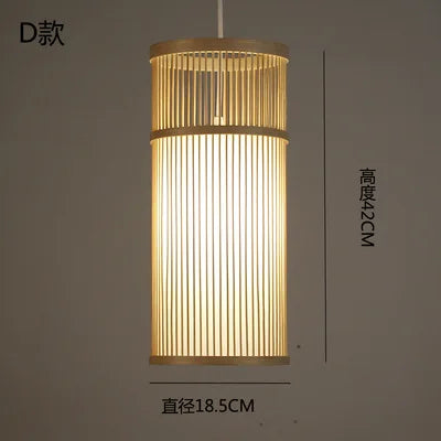 Decorbites™ Japanische Bambus-Leuchter für Schlafzimmer, Wohnzimmer, Teeraum, Zen-Lampen
