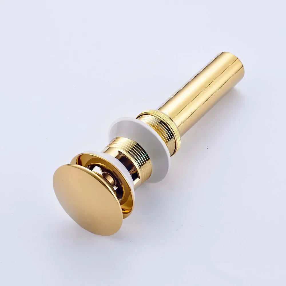 Decorbites™ Golden Messing Vintage Badezimmer Waschbecken-Aufstehstopfen