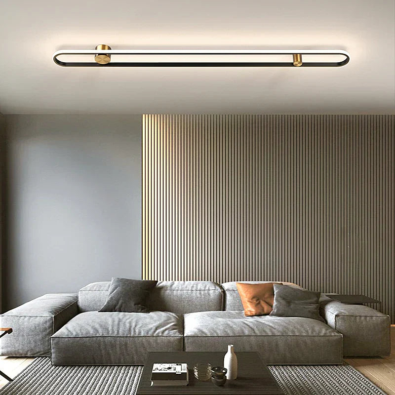 Decorbites™ LED Schwarz Acryl Wandlampe für Schlafzimmer Wohnzimmer Gang Küche Balkon
