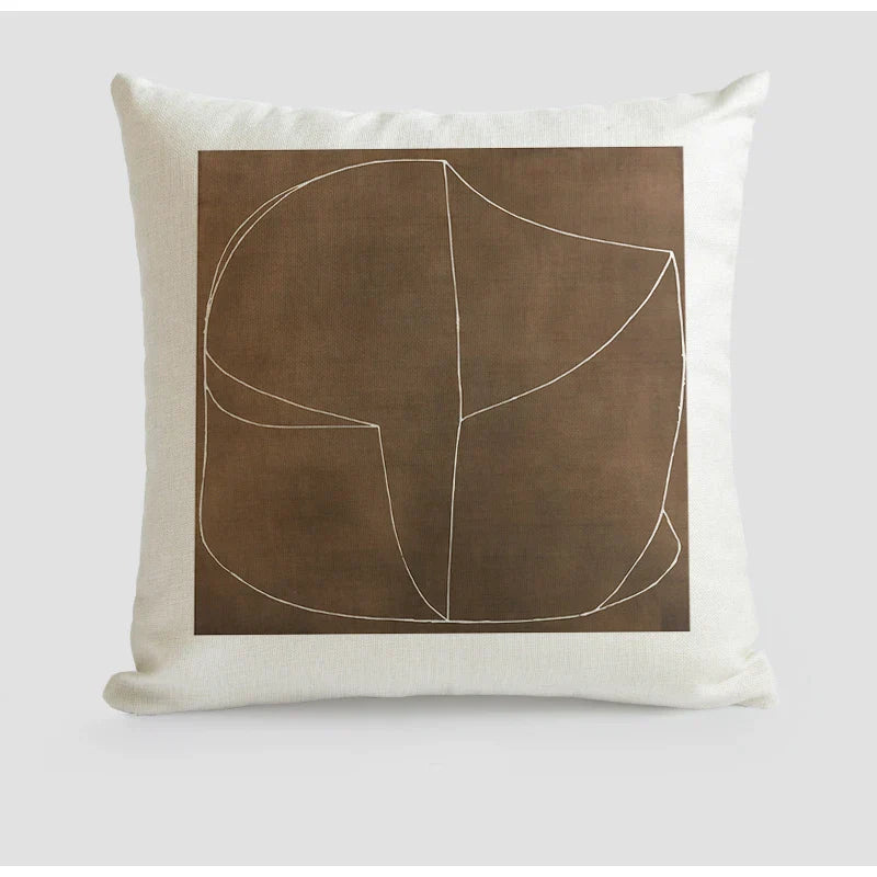 Decorbites™ Japanische Kunst Handgefertigtes Quadratisches Kissenbezug 45x45 für Literarische Jugendmode