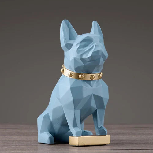 DecorBites™ Dog Statue Resin Decor Modern Art Animal Sculpture Figurine Garden Home Ornaments