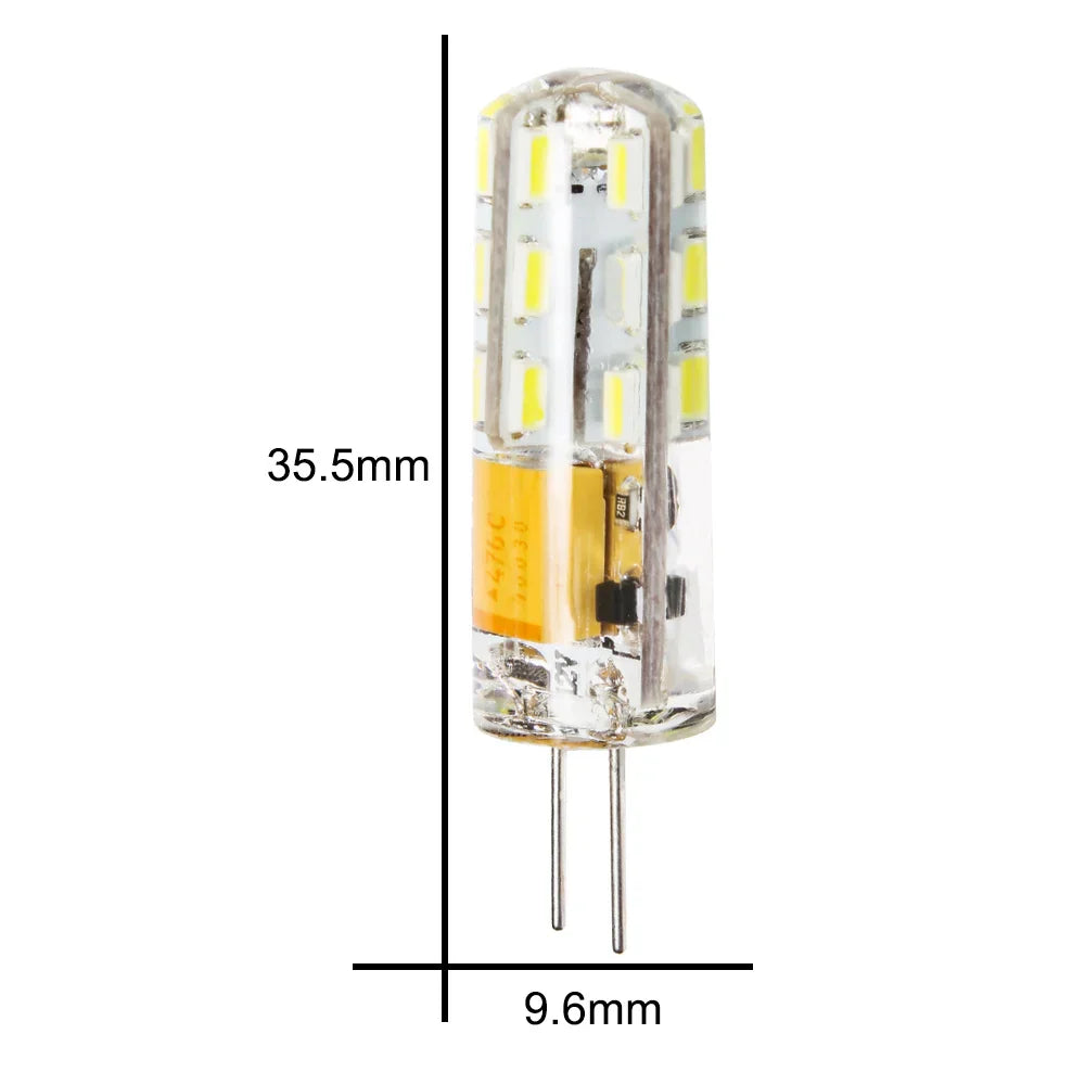 Decorbites™ G4 LED-Spotlampen-Birnen 2W Kristalllampe 12V 3014 SMD - Packung mit 20