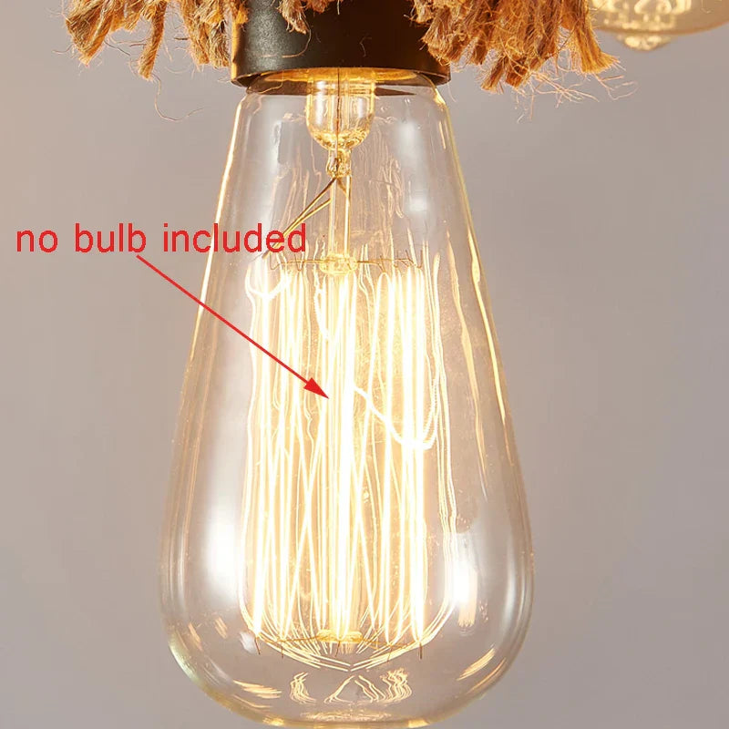DecorBites™ Industrial Loft Chandelier for Living Room, Dining Room, Restaurant, and Bar