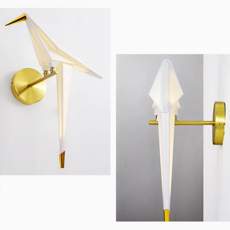 Decorbites™ Little Bird LED-Wandleuchte: Moderne Lichtluxus-Armatur für Schlafzimmer, Wohnzimmer.