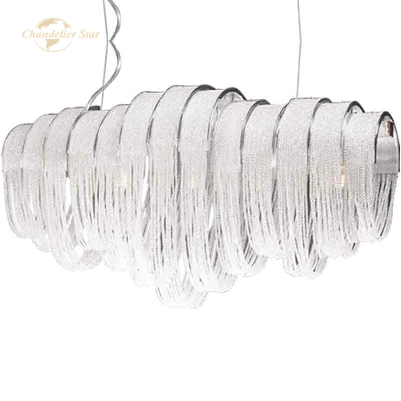Decorbites™ Kristallkreis LED-Tassel-Kronleuchter: Moderne Luxus-Pendant-Hängeleuchte für Schlafzimmer und Wohnzimmer