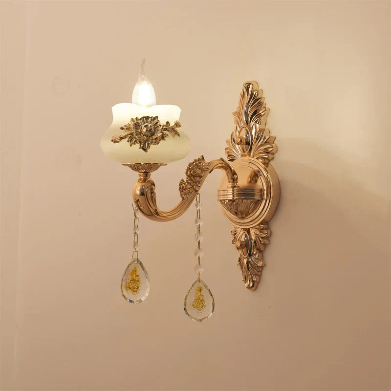 Decorbites™ Gold Crystal LED-Kronleuchter: Elegante Beleuchtung für Wohnzimmer, Hotel oder Villenhalle