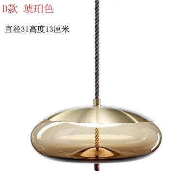 Decorbites™ Hanfseil-Knoten-Pendant-Lampen - Suspendu Glas-Hängeleuchte