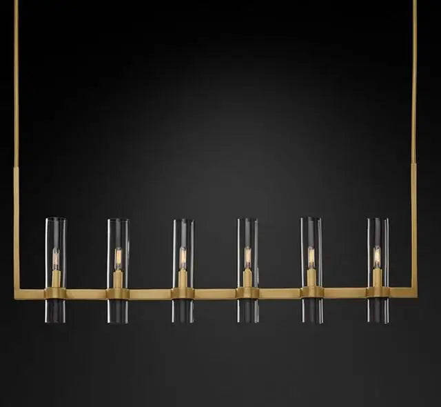 Decorbites™ Glas-Hängelampe mit E14 LED, Chrom-Finish, Retro-Design