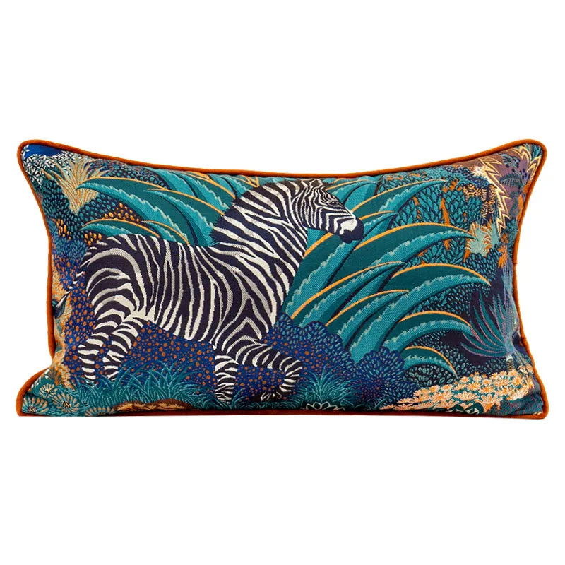 Decorbites™ Jacquard-Sofakissenbezug-Set, gemischtes Farben gewebter Stoff-Kissenbezug, dekorative Kissenbezüge