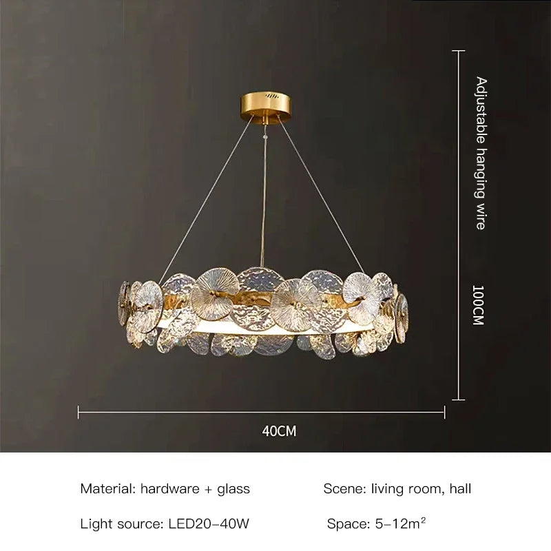 Decorbites™ LED-Blüten-Design-Deckenleuchter für modernes Wohnzimmer, Schlafzimmer und Essbereich