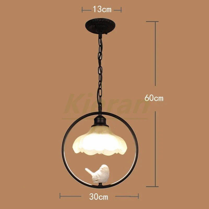 Decorbites™ Vogelkäfig-LED-Kronleuchter: Moderne Harz-Pendantleuchten für Schlafzimmer, Wohnzimmer und Restaurant