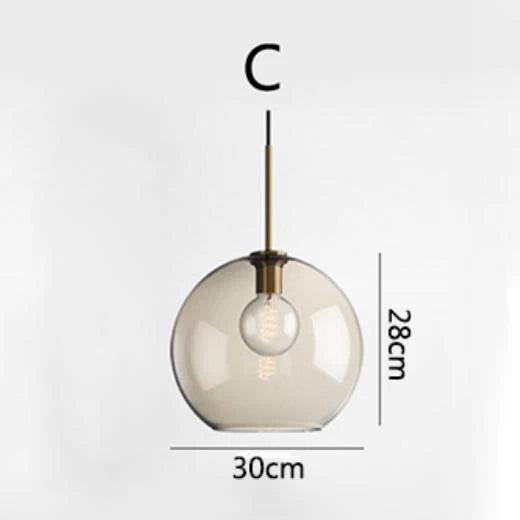 Decorbites™ Glasleuchter: Nordisch minimalistisch, Net Red Design für Restaurant, Bar, Café, Bekleidungsgeschäft.
