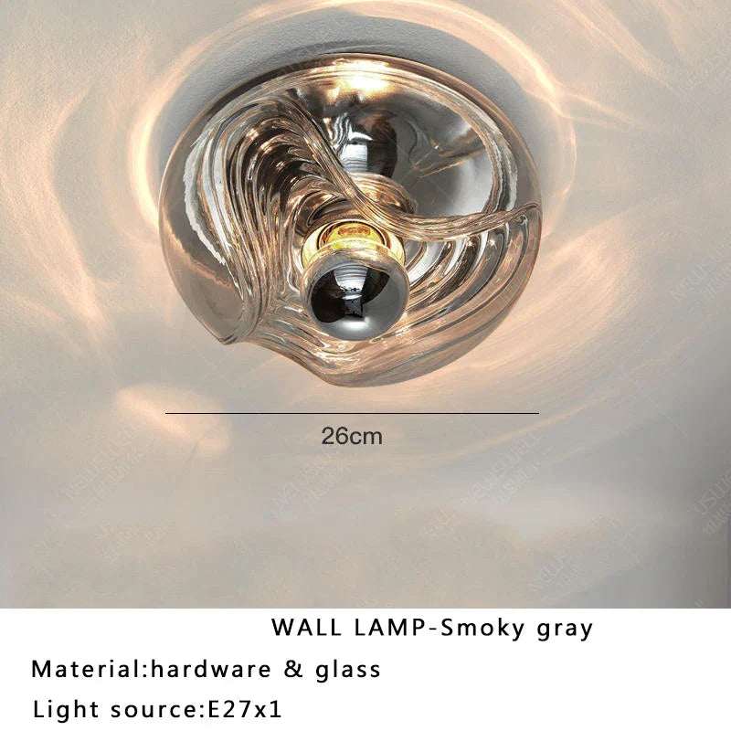 Decorbites™ Designer Glas-Wandlampe Luxuriöse Minimalistische Wandlichter