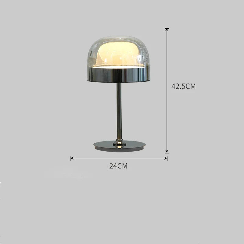 DecorBites™ Equatore Glass Pendant Light for Modern Dining Room Decor and Luxury Loft House