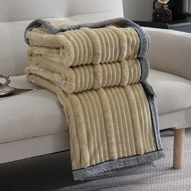Decorbites™ Light Luxury Sofadecke: Gemütliche Wärme für Zuhause, Büro und Schlafzimmer