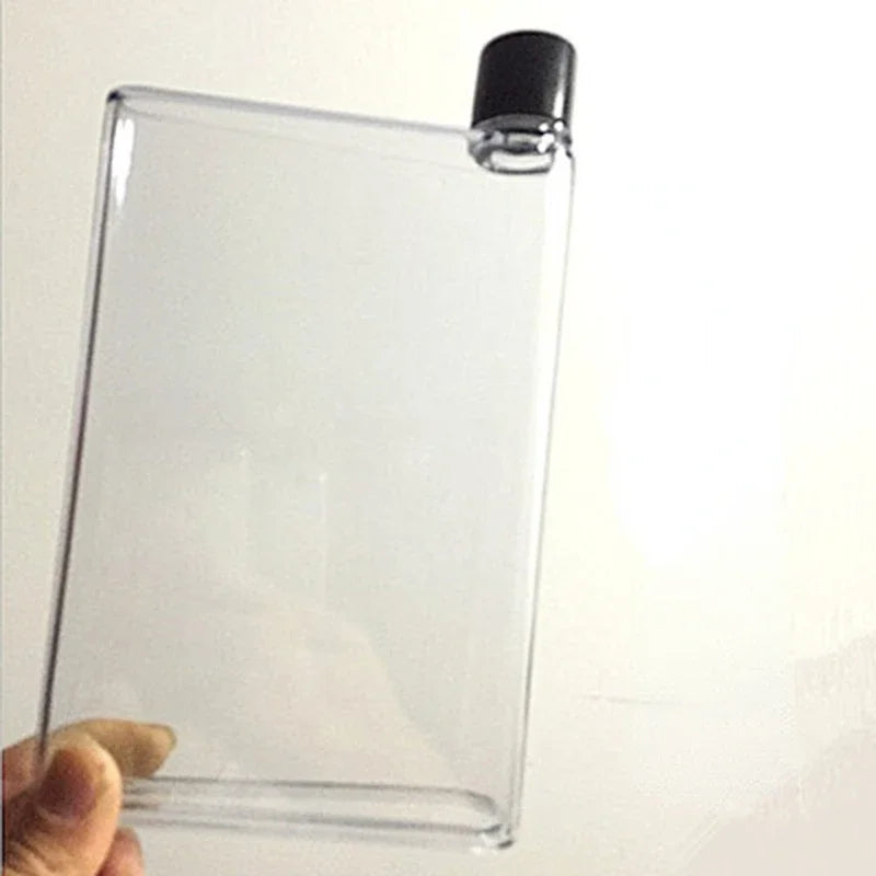 Decorbites™ Kristall-Wasserflasche 750 ml Sportbecher tragbar für Reisen Trinkgeschirr