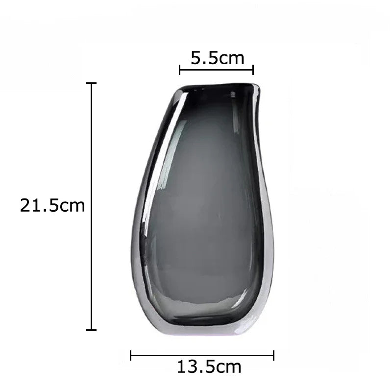 Decorbites™ Doppelglas-Vase Hydroponischer Blumentopf: Schreibtisch-Dekoration, Ästhetik der Blumenarrangements