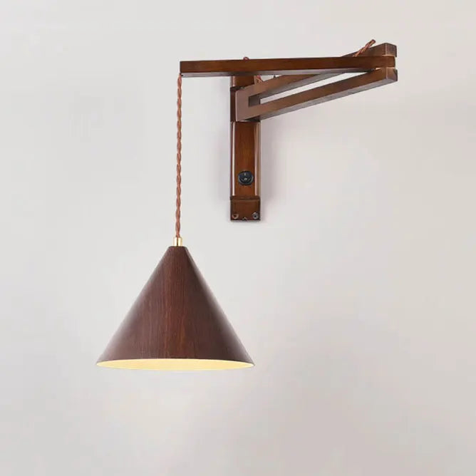 Decorbites™ Japanischer Stil Wind-Wandlampe, ausziehbarer klappbarer Nachttischlampen