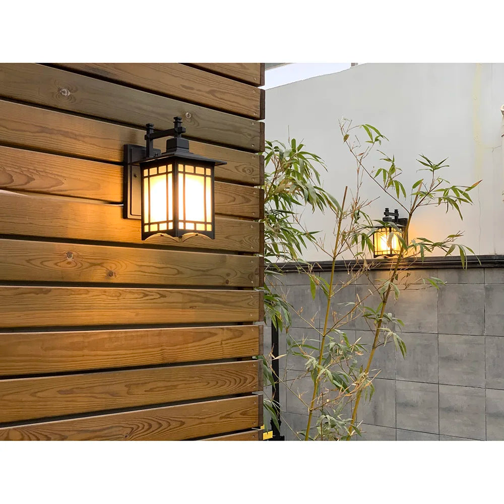 Decorbites™ LED-Wandlampe: Europäischer Stil, wasserdichte Außenbeleuchtung für Garten, Balkon und Hof
