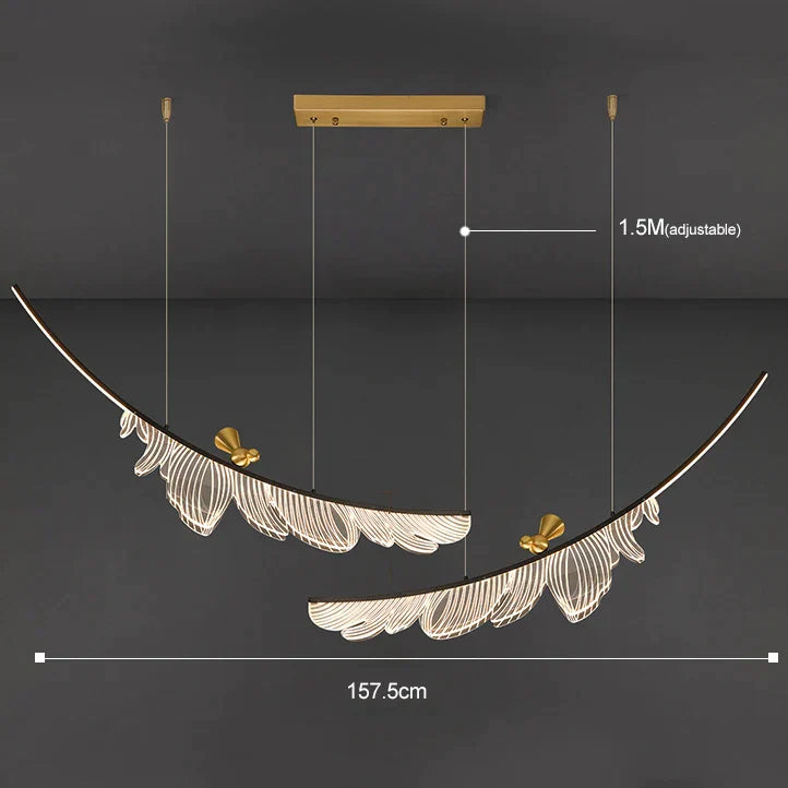 Decorbites™ Italienische Kupferleuchter: Modernes, luxuriöses Design mit Lichtleiter für Restaurant und Bar