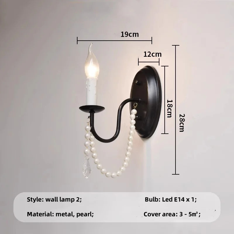 Decorbites™ Elegante Schwarze Kristall-Hängelampe für das Wohnzimmer