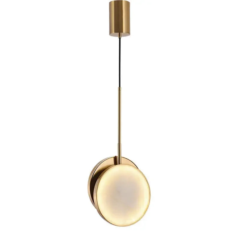 Decorbites™ Goldener Marmor LED-Hängeleuchte: Luxuriöse nordische minimalistische Dekoration für Wohn- und Esszimmer