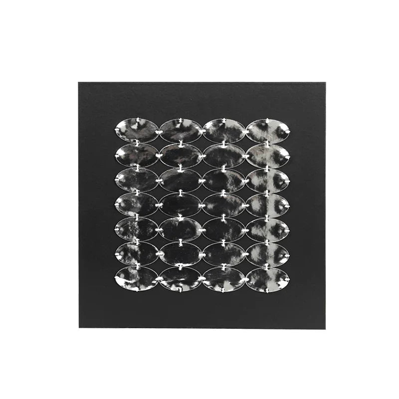 Decorbites™ Vergoldetes Stoff-Hängegemälde Abstraktes Kunstwerk Modernes Relief-Wandbild
