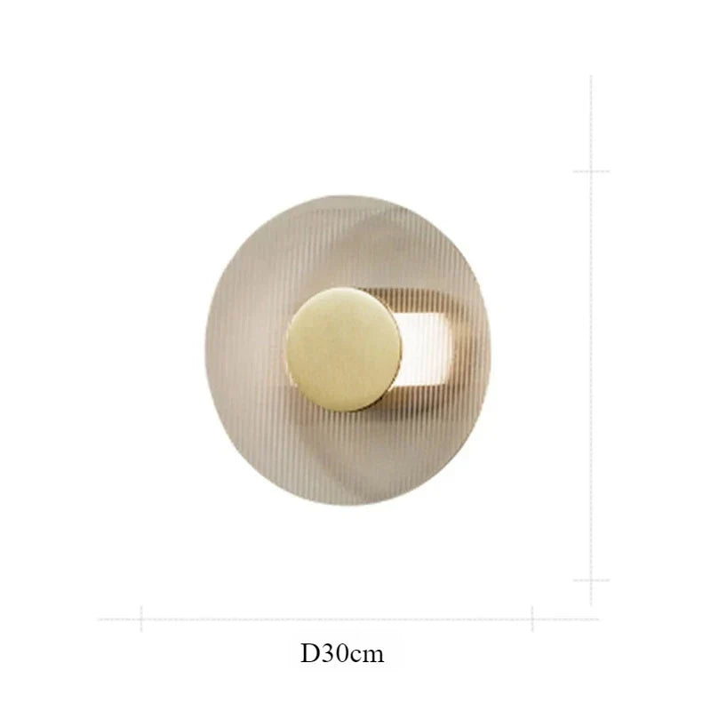 Decorbites™ Elegante Glas-Wandleuchte für Schlafzimmer, Wohnzimmer – Retro Designer Luxusbeleuchtung