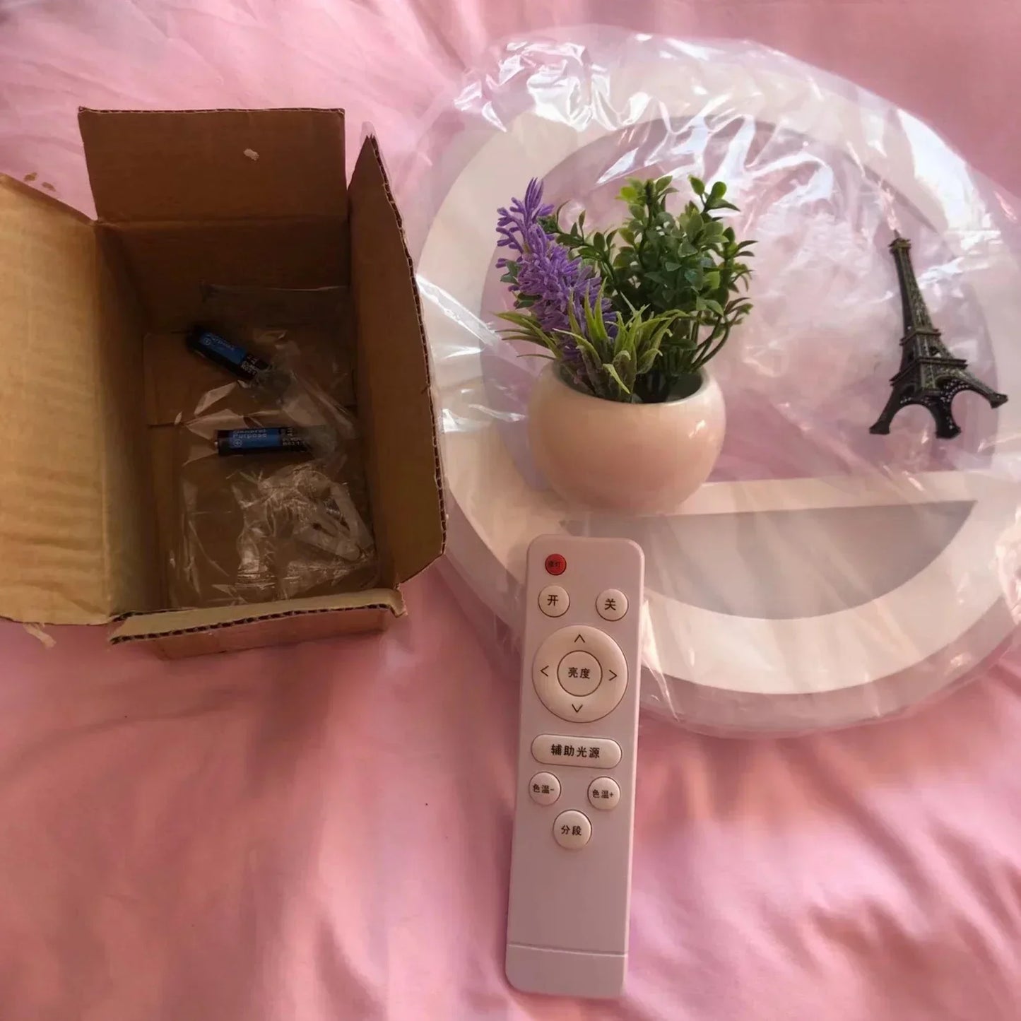 Decorbites™ dimmbare LED-Wandleuchte mit Fernbedienung für Schlafzimmer und Wohnzimmer