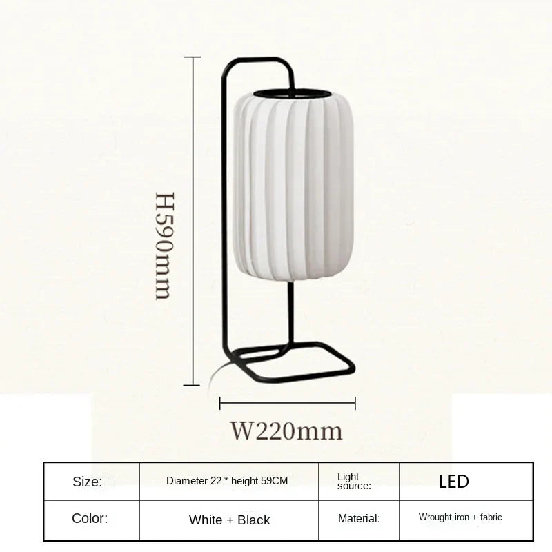 Decorbites™ Japanischer Stil LED-Stehlampe für Wohnzimmer, Schlafzimmer, Teehäuser