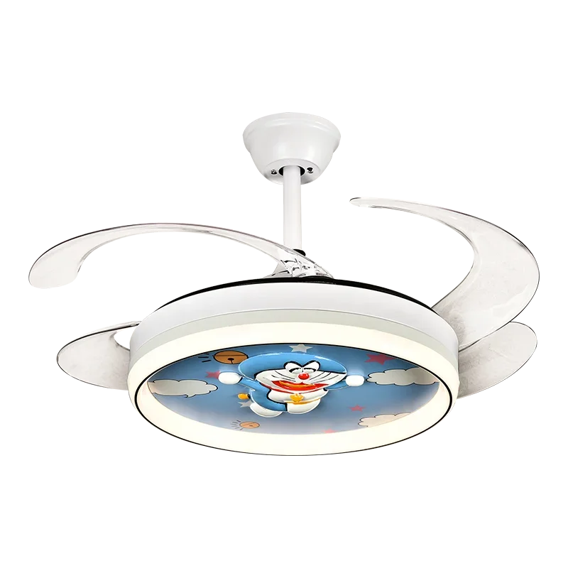 Decorbites™ dimmbare Smart-Home-LED-Deckenventilatorleuchte mit Fernbedienung