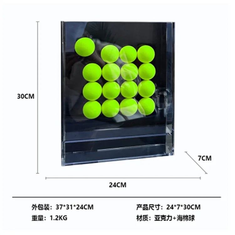 DecorBites™ Geometric Abstract Acrylic Ball Ornament in Decorative Painting Frame
