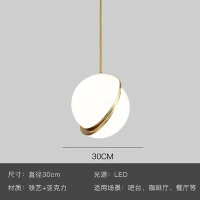 Decorbites™ Gold-Lustre-LED-Hängeleuchten für Wohn-/Esszimmer, Schlafzimmer & Laden