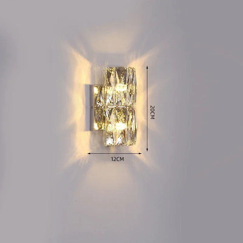 Decorbites™ Kristall-Wandleuchte: Luxuriöser nordischer Stil für Wohnzimmer & Schlafzimmer