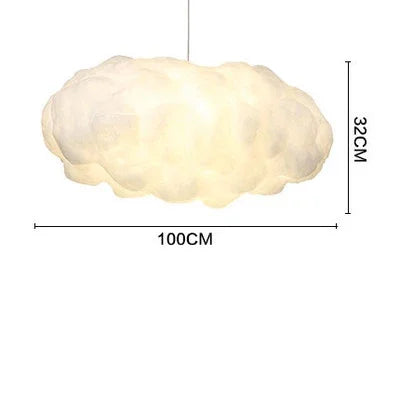 Decorbites™ Wolkenbaumwollschirm Pendelleuchte Kronleuchter für Wohn- und Esszimmer