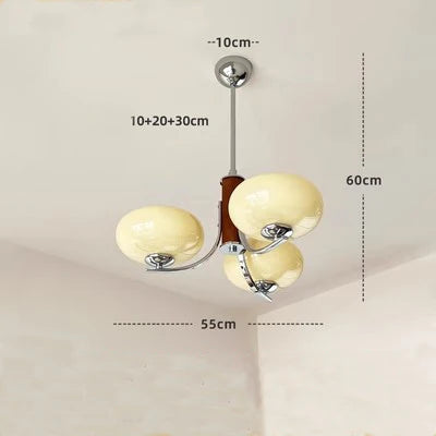 Decorbites™ Glasleuchter: Bauhaus-Kunst für Wohnzimmer, Schlafzimmer, Arbeitszimmer, Flur, Restaurant