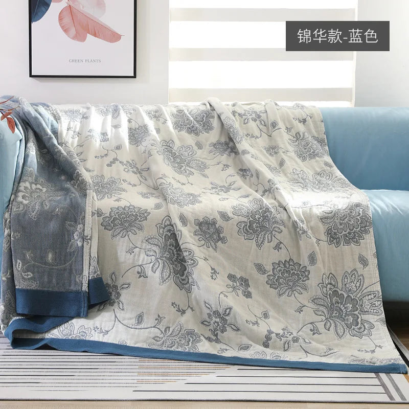 Decorbites™ Baumwoll-Gaze-Sommereinbettung - Leichte Klimaanlagen-Decke für Mädchen