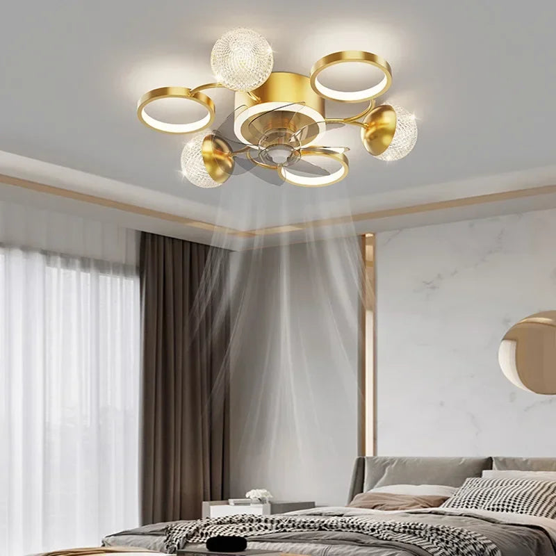 Decorbites™ LED-Deckenventilatoren mit Beleuchtung und Fernbedienung für Innenbeleuchtung