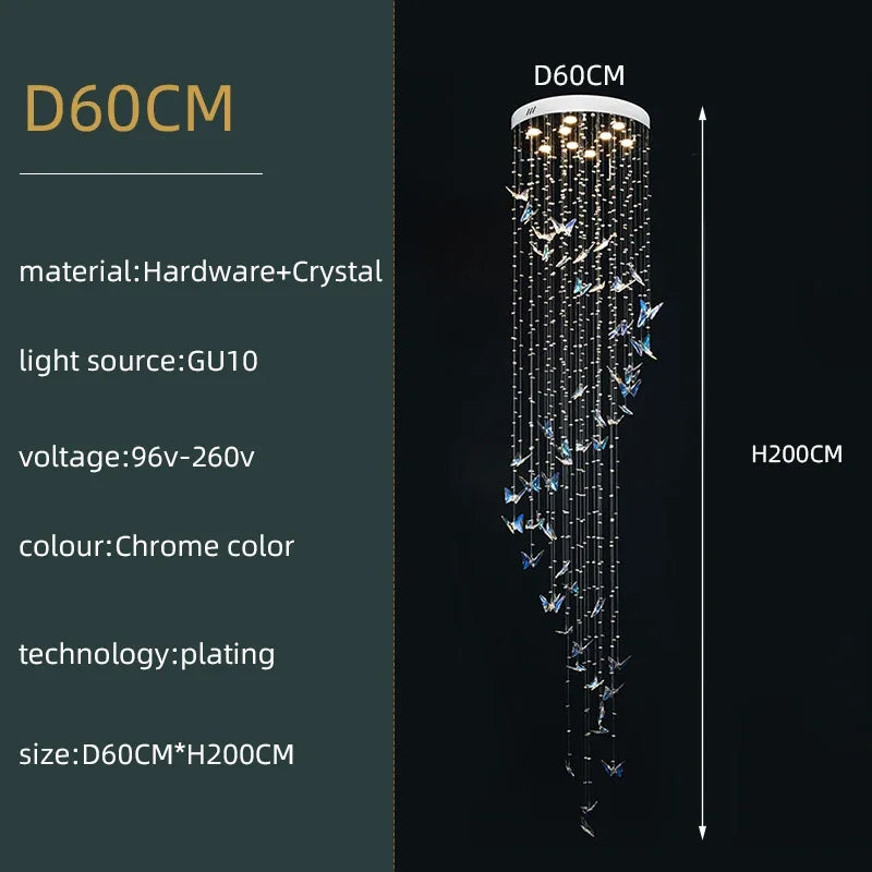 Decorbites™ Kristalle Anhängerleuchte Innenleuchte - Minimalistische Hängelampe für moderne Räume