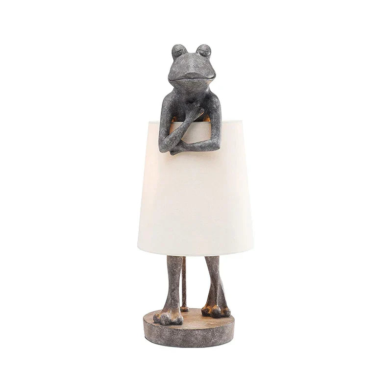 Decorbites™ Froschharz-Schreibtischlampe: Retro-Design LED-Beleuchtungskörper für das Schlafzimmer