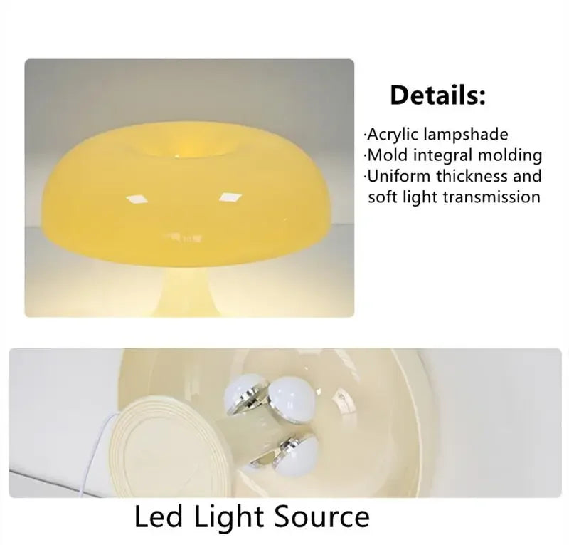 Neue Led Pilz Tisch Lampe für Hotel Schlafzimmer Nacht Wohnzimmer Dekoration Beleuchtung Moderne Minimalistischen Kreativität Schreibtisch Lichter