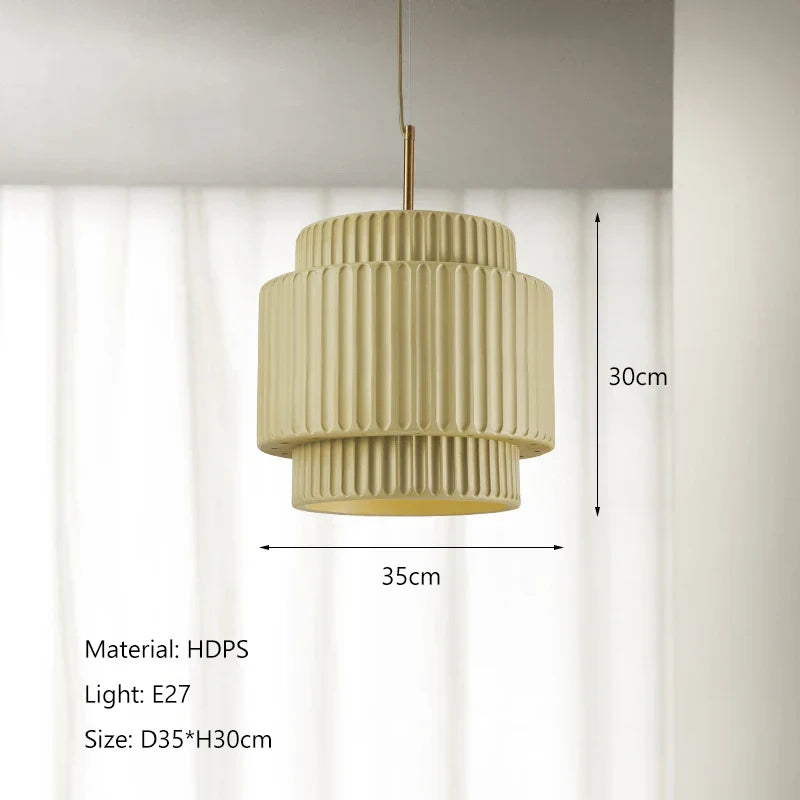 Decorbites™ Sahne Wind LED Kronleuchter: Nordischer minimalistischer Wabi-Sabi-Stil für Esszimmer, Schlafzimmer und Bar