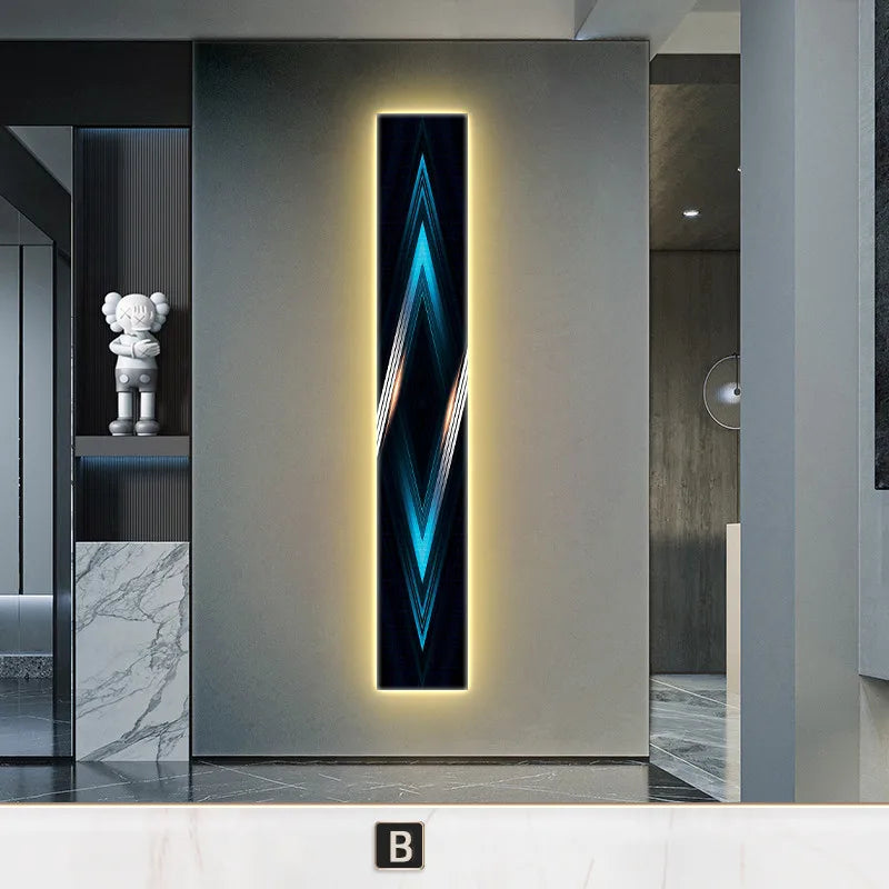 DecorBites™ Abstract LED Wall Lamp for Modern Interior Decoration